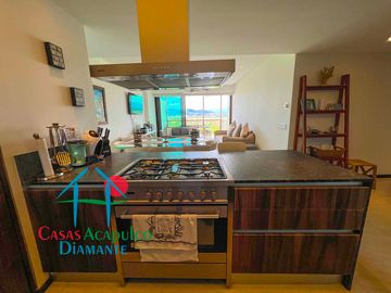 Departamento en renta vacacional en condominio con las mejores amenidades