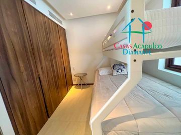 Departamento en renta vacacional en condominio con las mejores amenidades