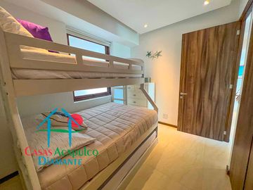 Departamento en renta vacacional en condominio con las mejores amenidades