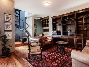 Venta PH Departamento amueblado en la calle Zacatecas, Colonia Roma Norte, Cuauhtemoc, CDMX