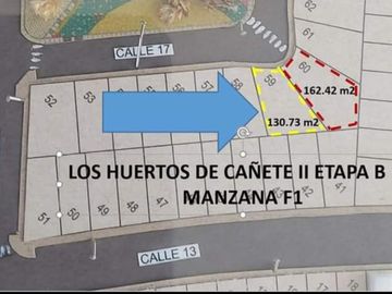 Se Vende Terreno Frente A Parque En Urb Los Huertos De Cañete