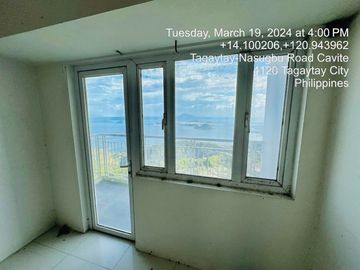 1 bedroom for sale in wind residences tagaytay city with balcony TAAL VOLCANO VIEW