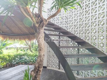 Private Oasis with Pool and Garden with Breathtaking Rice Field Views in Canggu – Babakan