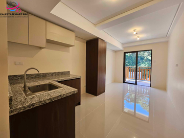 RFO Studio Condo Unit with Balcony for Sale at Selendra, Baguio City