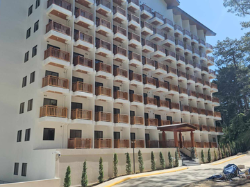 RFO Studio Condo Unit with Balcony for Sale at Selendra, Baguio City