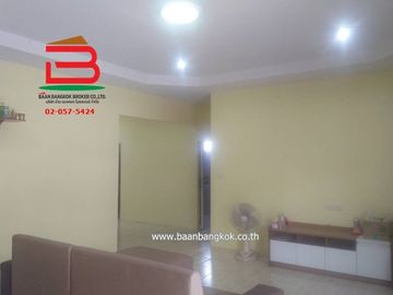 บ้านเดี่ยว หลังมุม การเคหะมีนบุรี (คลองเก้า) เนื้อที่ 38 ตรว. ถนนไมตรีจิต-คลองเก้า เขตคลองสามวา
