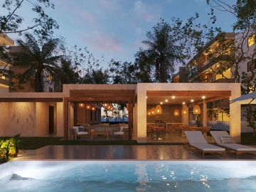 Casa con alberca común, Pre-construcción, Selvanova, Playa del Carmen