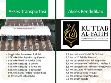 Rumah Ahsanu Gaplek Baru Murah Mewah Syariah Pondok Cabe Cinangka Depok Pamulang Tangsel Jual Dijual