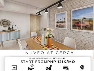 Condos for Sale in Alabang 1 Bed Room 61 SQM with Balcony Pre Selling
