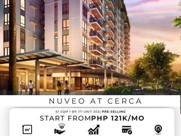 Condos for Sale in Alabang 1 Bed Room 61 SQM with Balcony Pre Selling