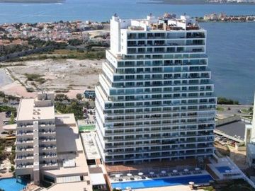 Penthouse de lujo frente al mar, alberca privada, en venta, Emerald, Zona Hotelera, Cancún