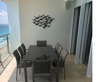 Penthouse de lujo frente al mar, alberca privada, en venta, Emerald, Zona Hotelera, Cancún