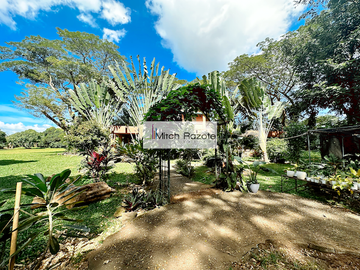 4-Hectare House and Lot Resort Farm with Swimming Pool For Sale in Tanauan, Batangas