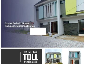 Rumah Ds Pamulang Timur, Baru 2 LANTAI Murah Mewah New di Tangsel Kota Tangerang Selatan Jual Dijual