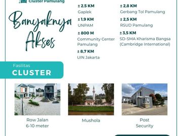 Rumah Ds Pamulang Timur, Baru 2 LANTAI Murah Mewah New di Tangsel Kota Tangerang Selatan Jual Dijual