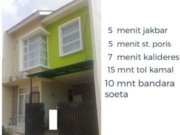 Rumah Batuceper, Baru 2 LANTAI, Mewah Harga Murah, Minimalis Strategis di Kota Tangerang Jual Dijual