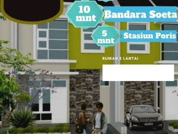 Rumah Batuceper, Baru 2 LANTAI, Mewah Harga Murah, Minimalis Strategis di Kota Tangerang Jual Dijual