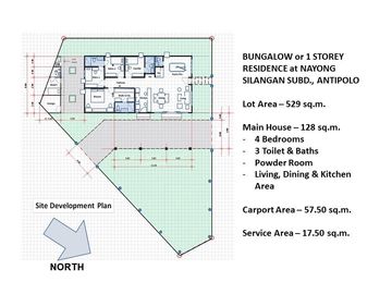 4BR Bungalow House with Huge Garden for sale in Antipolo