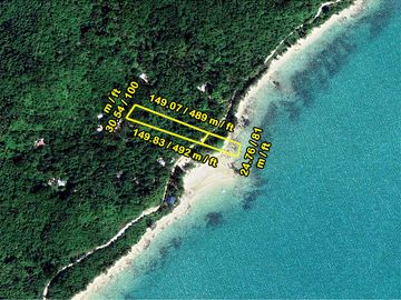 1,955 m2 / .48 Acres Sunrise Beachfront for Retirement Lifestyle