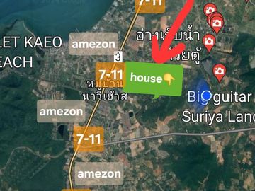 Resort-Style House in the Center of Sattahip City!!! Breathe Fresh Air Every Day!!! For Sale: Detached House, Across from the Entrance to Sai Kaew Bea