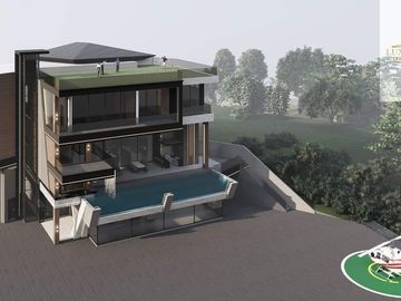 ULTRA LUXURY HOUSE IN TAGAYTAY WITH HELIPAD FOR SALE