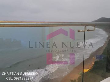 Tonsupa-Ecuador Suite amoblada con Jacuzzi en el balcón y vista al Mar en el edificio Grand Diamond Beach