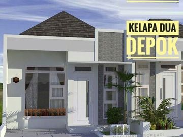 Rumah Rzq Kelapa Dua, Baru 2/1 LANTAI Mewah Harga Murah New di Tugu Cimanggis Kota Depok Jual Dijual