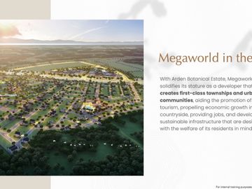 For Sale Lot in Arden Botanical Village Cavite
