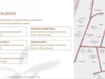 For Sale Lot in Arden Botanical Village Cavite
