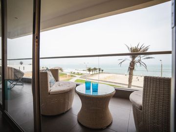Bello departamento amoblado con vista al mar en Paracas.🏖️ Condominio Sotavento 🌊