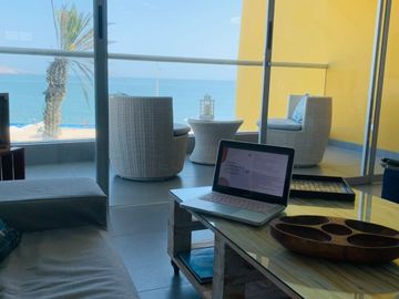 Bello departamento amoblado con vista al mar en Paracas.🏖️ Condominio Sotavento 🌊
