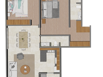 Departamento en Venta en Virreyes a 3 calles del HEB
