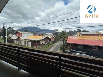 Pucón Terreno 121M2 con 1 casa de 2 pisos en sector el Claro , COD.VTIN073