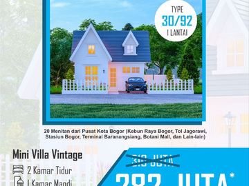Jual Rumah Murah Bogor Skema KPR Tanpa Bank