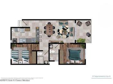Departamento en Venta en Cuauhtémoc, Doctores