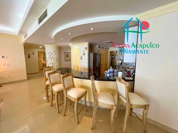 Departamento en venta con hermosa terraza e increíble vista al mar