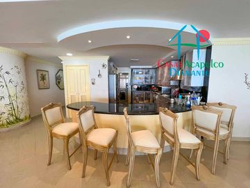 Departamento en venta con hermosa terraza e increíble vista al mar