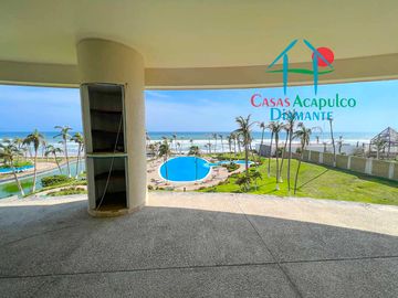 Departamento en venta con hermosa terraza e increíble vista al mar