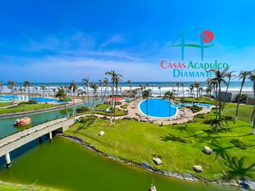 Departamento en venta con hermosa terraza e increíble vista al mar