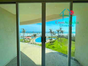 Departamento en venta con hermosa terraza e increíble vista al mar