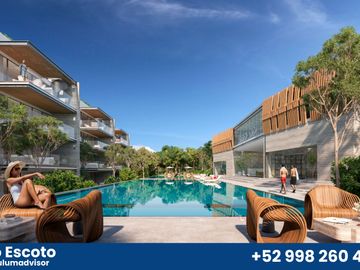 Departamento de 1REC en Playacar perfecto para inversión!