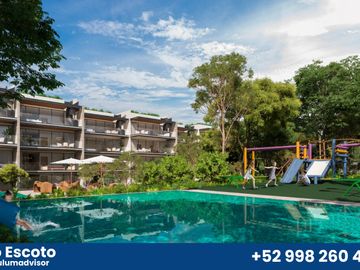 Departamento de 1REC en Playacar perfecto para inversión!
