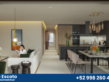 Departamento de 1REC en Playacar perfecto para inversión!