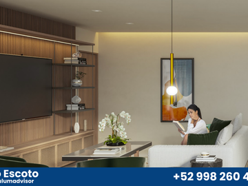Departamento de 1REC en Playacar perfecto para inversión!