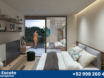 Departamento de 1REC en Playacar perfecto para inversión!