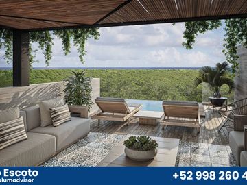 Departamento con VISTA AL MAR de 3REC con PISCINA PRIVADA