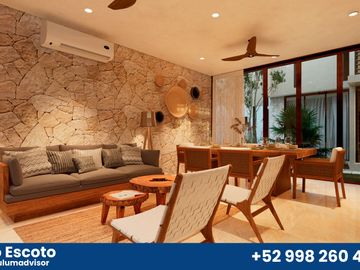 Eco-Luxury Villas de 3rec en una zona lujosa de Tulum