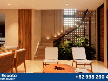 Eco-Luxury Villas de 3rec en una zona lujosa de Tulum