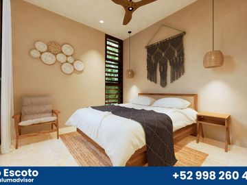 Eco-Luxury Villas de 3rec en una zona lujosa de Tulum