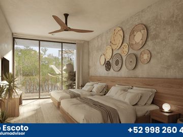 Gran oportunidad! Departamento de 1REC en la nueva gran zona de inversión en Tulum